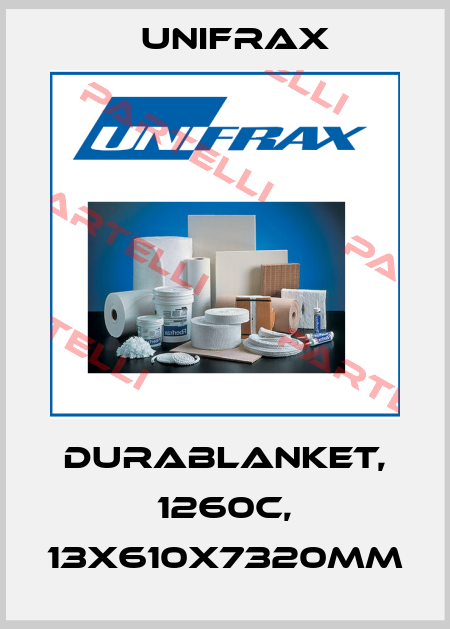 Durablanket, 1260C, 13x610x7320mm Unifrax