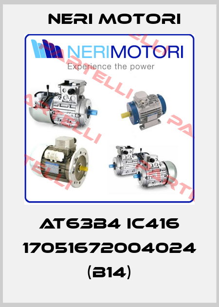 AT63B4 IC416 17051672004024 (B14) Neri Motori