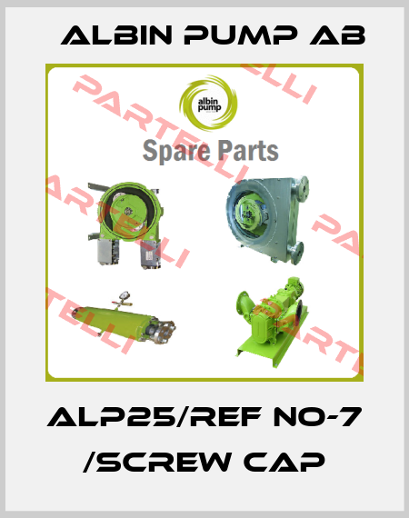 ALP25/Ref No-7 /Screw Cap Albin Pump AB