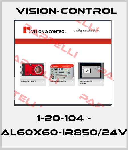 1-20-104 - AL60x60-IR850/24V Vision-Control