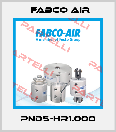 PND5-HR1.000 Fabco Air