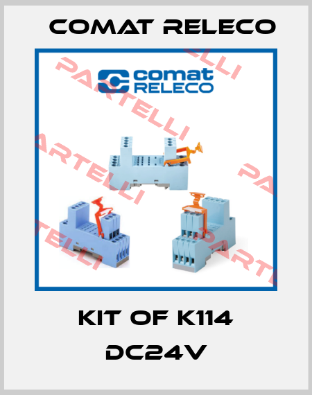 kit of K114 DC24V Comat Releco