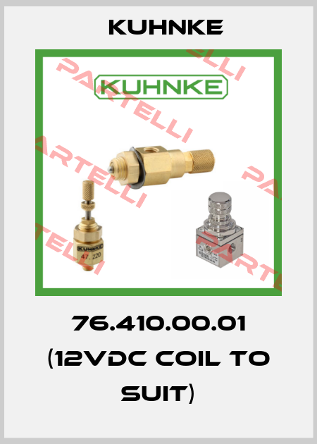 76.410.00.01 (12VDC coil to suit) Kuhnke