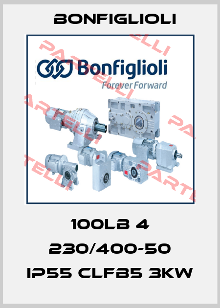 100LB 4 230/400-50 IP55 CLFB5 3KW Bonfiglioli