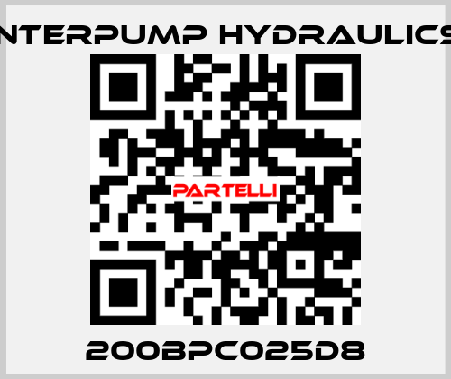 200BPC025D8 Interpump hydraulics