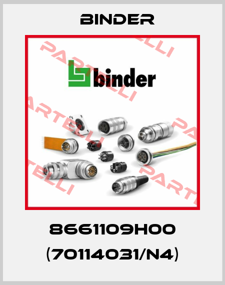 8661109H00 (70114031/N4) Binder