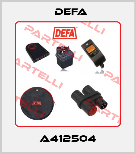 A412504 Defa