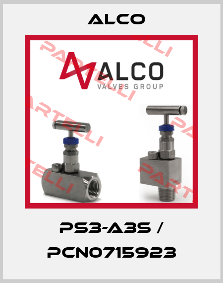 PS3-A3S / PCN0715923 Alco