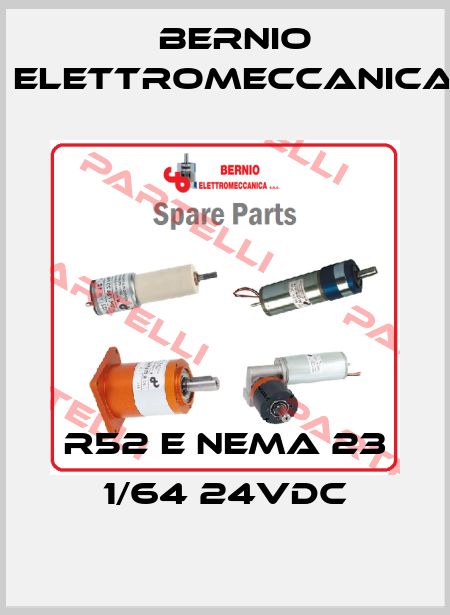 R52 E NEMA 23 1/64 24VDC BERNIO ELETTROMECCANICA