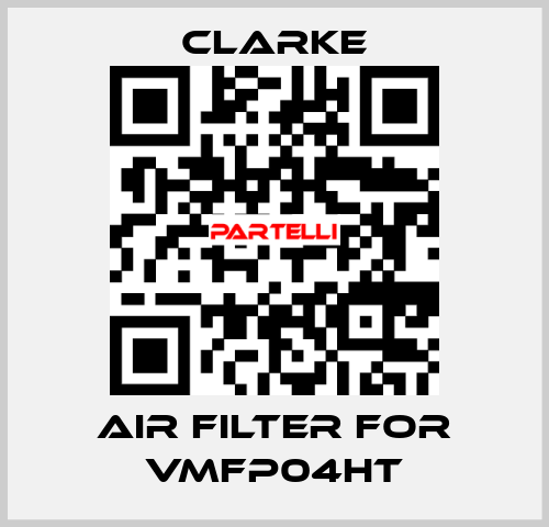 air filter for VMFP04HT Clarke