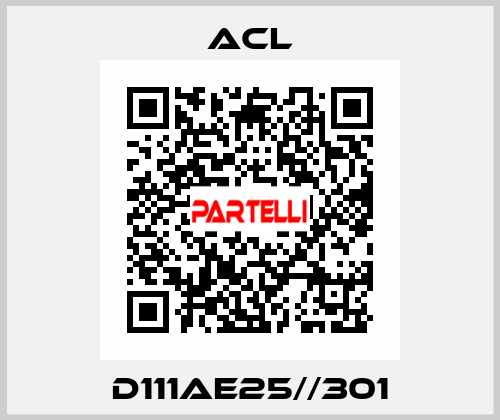 D111AE25//301 ACL