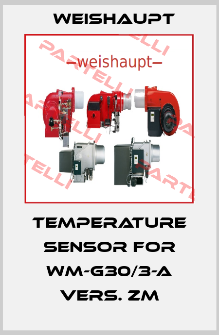 Temperature sensor for WM-G30/3-A vers. ZM Weishaupt