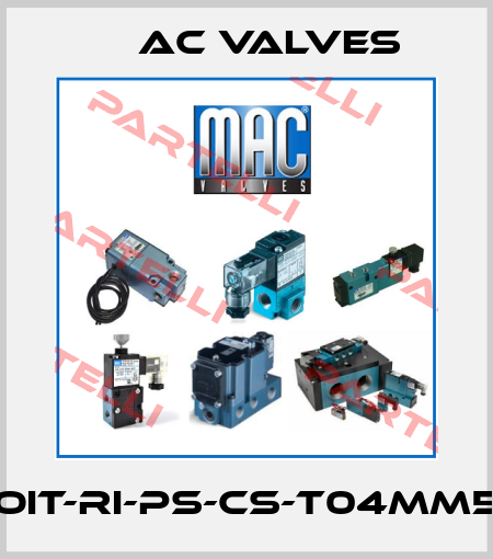 OIT-RI-PS-CS-T04MM5 МAC Valves
