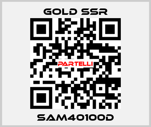 SAM40100D GOLD SSR