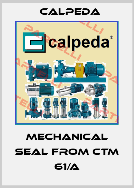 mechanical seal from CTM 61/A Calpeda