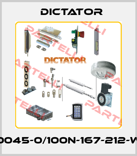 H-Z-06-19-0045-0/100N-167-212-WG05-GZ05 Dictator