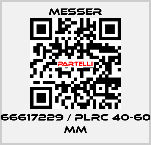 66617229 / PLRC 40-60 MM Messer