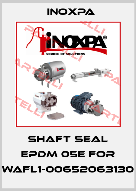 Shaft seal epdm 05E for WAFL1-00652063130 Inoxpa