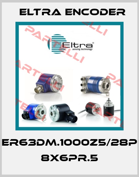 ER63DM.1000Z5/28P 8X6PR.5 Eltra Encoder