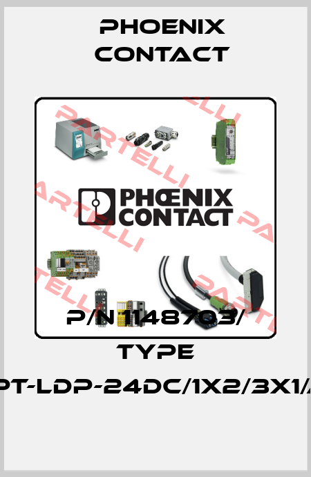 p/n 1148703/ type RIF-RPT-LDP-24DC/1X2/3X1/AU/FG Phoenix Contact