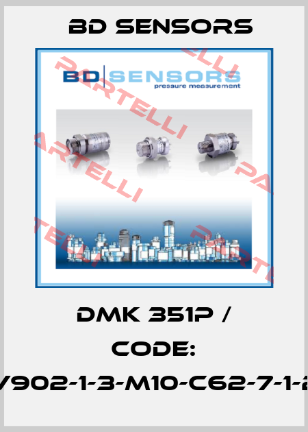 DMK 351P / Code: 295-V902-1-3-M10-C62-7-1-2-000 Bd Sensors
