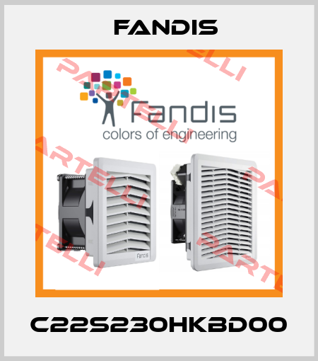 C22S230HKBD00 Fandis
