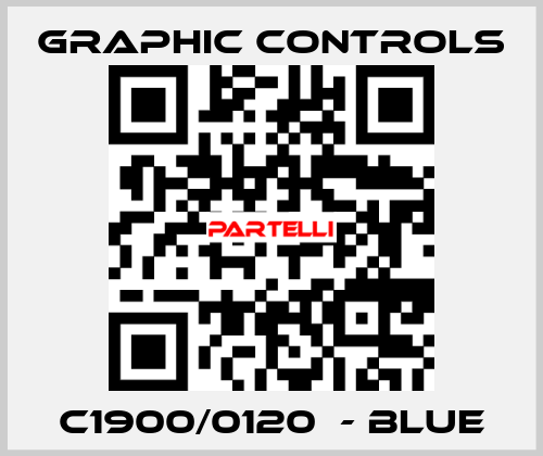 C1900/0120  - blue Graphic Controls