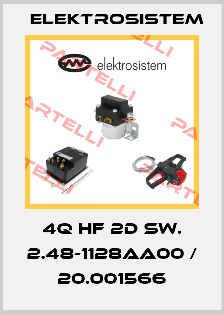4Q HF 2D SW. 2.48-1128AA00 / 20.001566 Elektrosistem