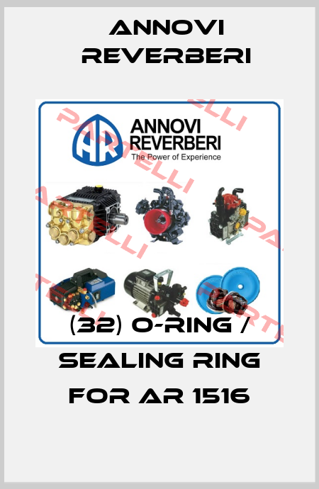 (32) O-ring / sealing ring for AR 1516 Annovi Reverberi