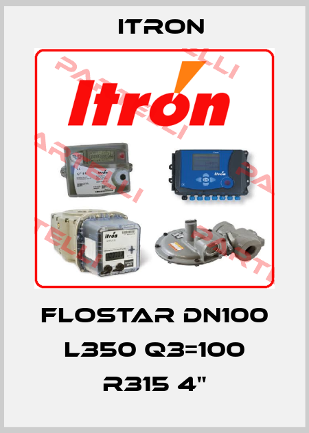 Flostar DN100 L350 Q3=100 R315 4" Itron