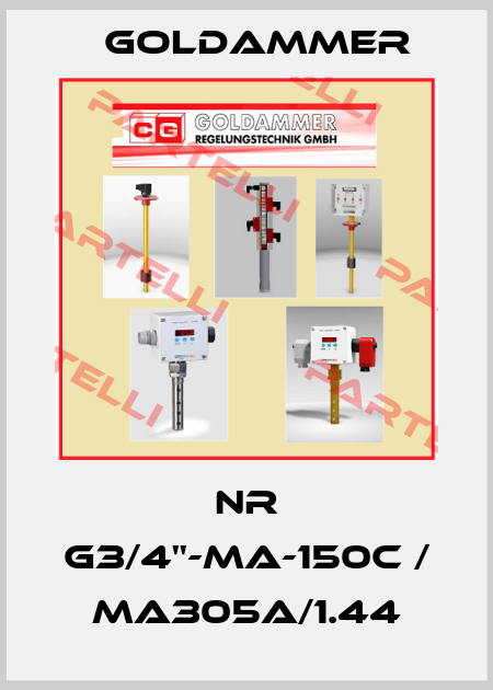 NR G3/4''-MA-150C / MA305A/1.44 Goldammer