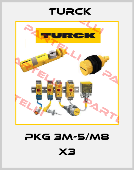 PKG 3M-5/M8 X3 Turck
