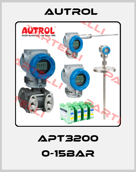 APT3200 0-15BAR Autrol