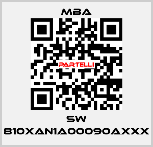 SW 810XAN1A00090AXXX MBA