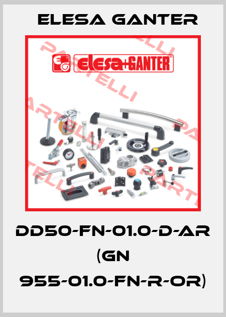 DD50-FN-01.0-D-AR (GN 955-01.0-FN-R-OR) Elesa Ganter