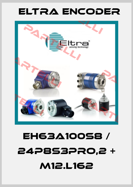 EH63A100S8 / 24P8S3PRO,2 + M12.L162 Eltra Encoder