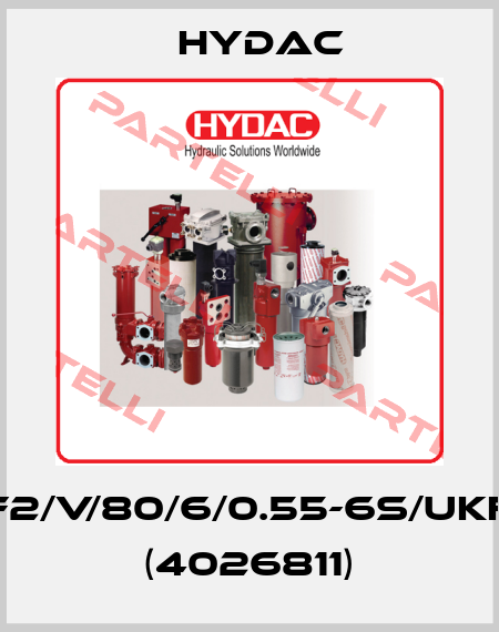 MPG-KF6-RF2/V/80/6/0.55-6s/UKF-1/RAL7043 (4026811) Hydac