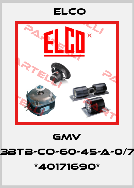 GMV 3BTB-CO-60-45-A-0/7 *40171690* Elco