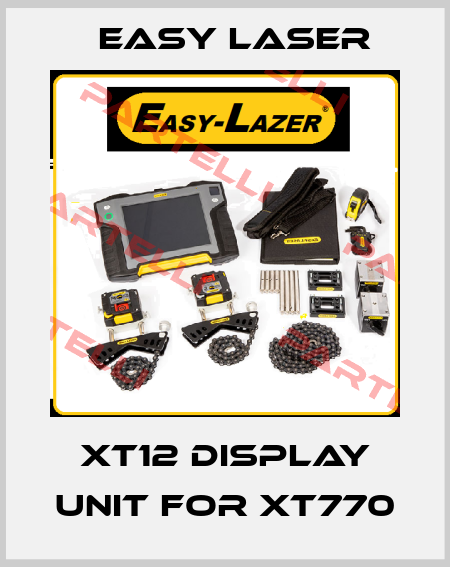 XT12 Display unit for XT770 Easy Laser