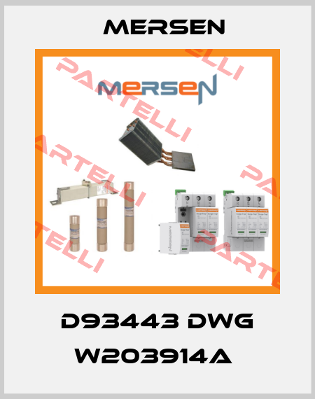D93443 dwg W203914A  Mersen