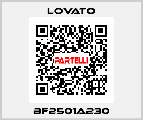 BF2501A230 Lovato