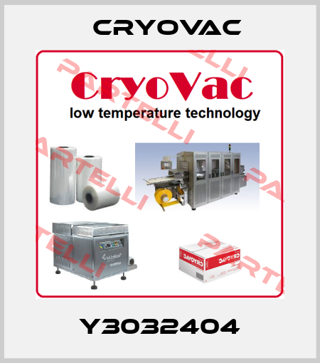 Y3032404 Cryovac