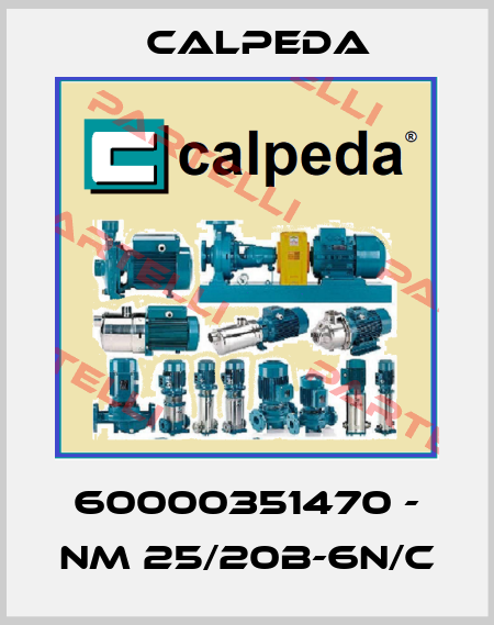 60000351470 - NM 25/20B-6N/C Calpeda