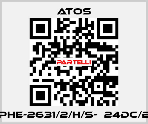 DPHE-2631/2/H/S-Х24DC/BT Atos