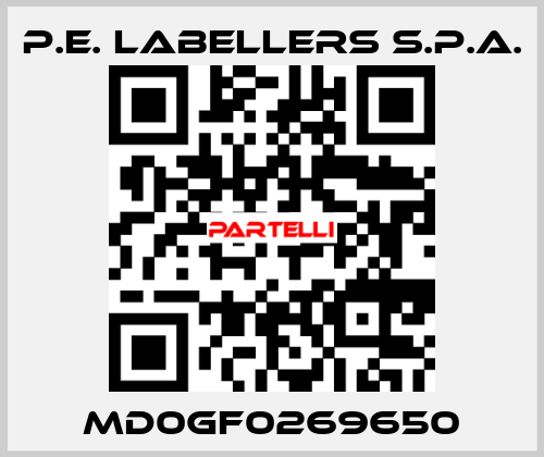 MD0GF0269650 P.E. Labellers S.p.a.