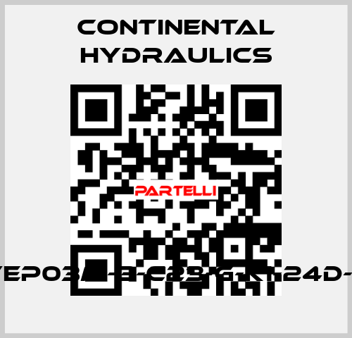 VEP03M-3-C23-G-K1-24D-B Continental Hydraulics