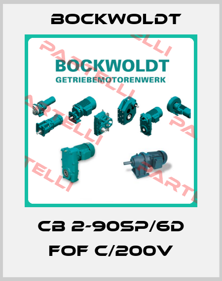 CB 2-90SP/6D FoF C/200V Bockwoldt