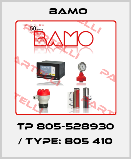 TP 805-528930 / type: 805 410 Bamo