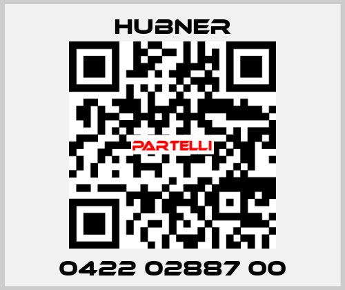 0422 02887 00 HUBNER