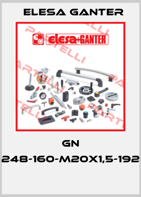GN 248-160-M20X1,5-192  Elesa Ganter